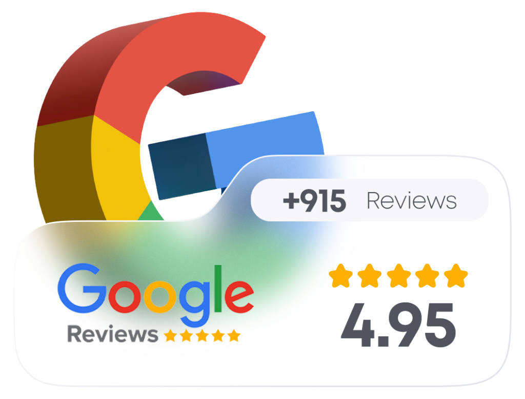 Google Reviews 4.95 از 915+ ریویو